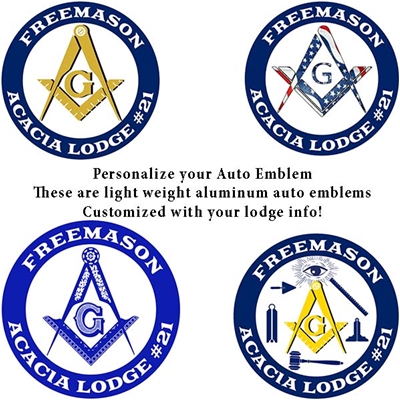 Masonic Car Emblems